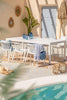 MAURITIUS - TABLE & 6 IVOR CHAIRS (Choice of Colours)