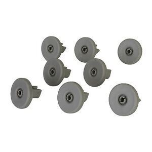 Electrolux | Zanussi Dishwasher LOWER Basket Wheels (Pack of 8)Genuine