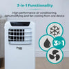 TOWER PRESTO (AIR CON, DEHUMIDIFIER & COOLING FAN) 9000 BTU AIR CONDITIONER PT670001