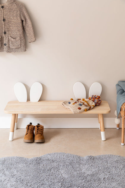 KING KIDS WOODEN BENCH