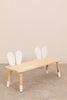 KING KIDS WOODEN BENCH