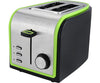 ZANUSSI TOASTER 2 SLICE ZST-6579 GREEN